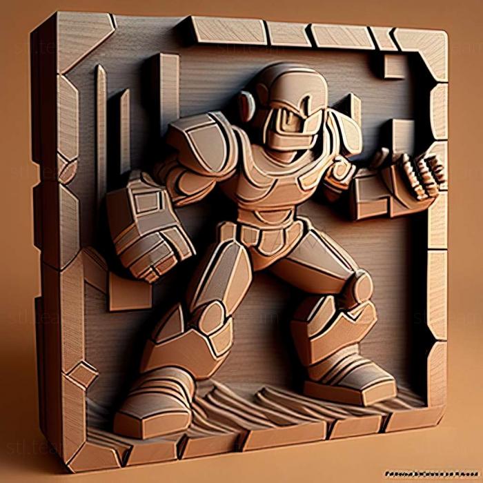 3D модель Гра Mega Man Xtreme (STL)